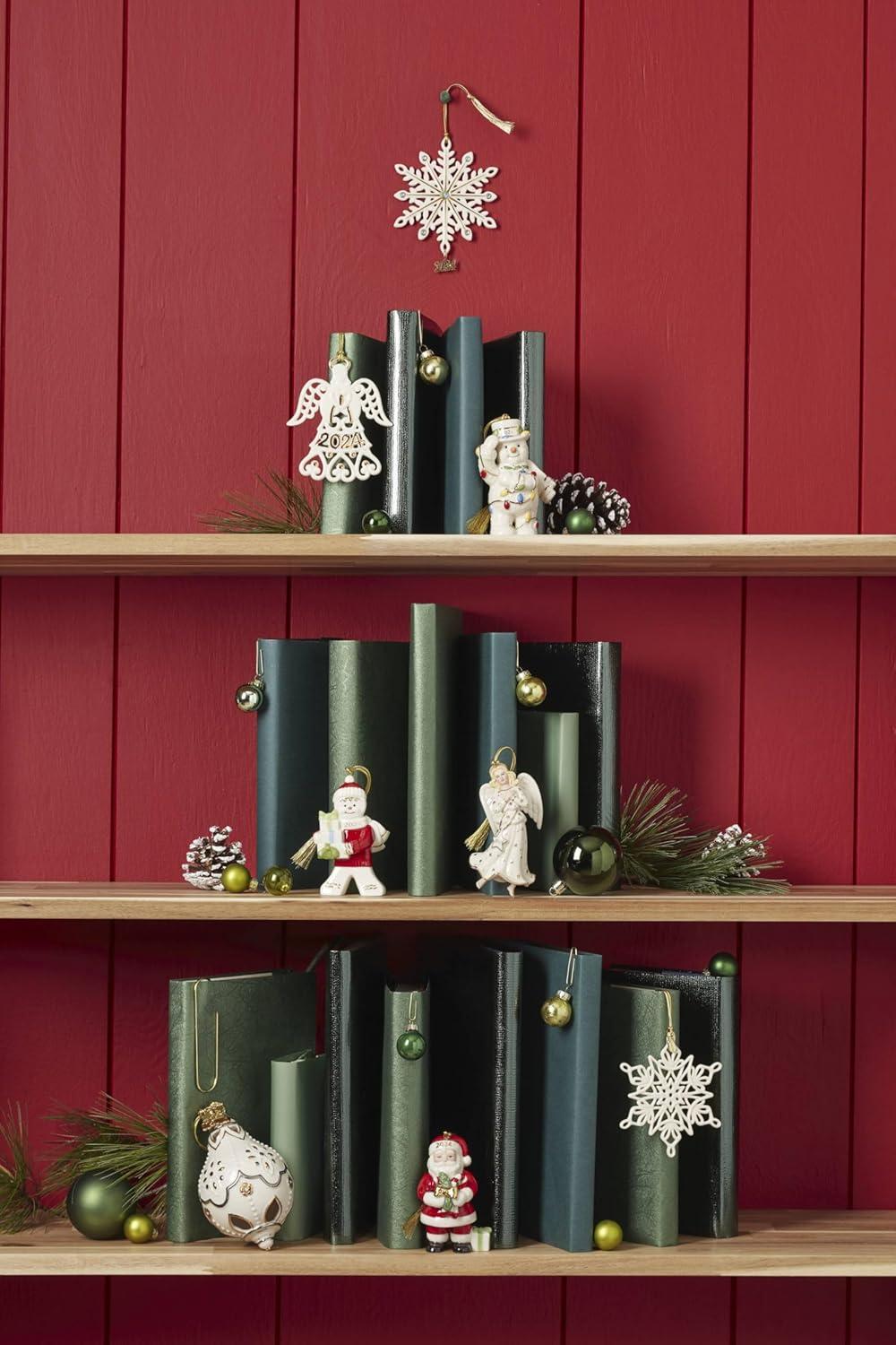 imageLenox 895772 2024 Snow Fantasies Snowflake Ornament ChristmasLenox Annual