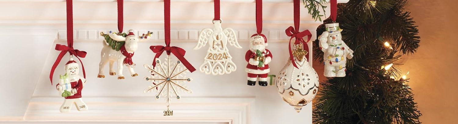 imageLenox 895772 2024 Snow Fantasies Snowflake Ornament ChristmasLenox Annual