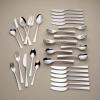 imageGorham 871430 Biscayne 65Piece Stainless Flatware Set Silver65Piece Set