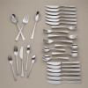 imageGorham 871430 Biscayne 65Piece Stainless Flatware Set Silver75Piece Set