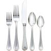 imageLenox 5Piece Vintage Jewel Gold Place Setting  Silver Metallic