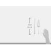 imageLenox 812615 True Love Cake Knife ampamp Server Metallic