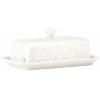 imageLenox 851746 Opal Innocence Carved 16Piece Dinnerware SetCovered Butter Dish