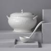 imageLenox 851746 Opal Innocence Carved 16Piece Dinnerware SetCovered Tureen with Ladle