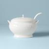 imageLenox 851746 Opal Innocence Carved 16Piece Dinnerware SetCovered Tureen with Ladle
