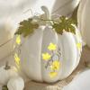 imageLenox 883397 Lighted Pumpkin Medium Centerpiece HalloweenRound