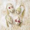 imageLenox 888922 Mini Snowflake 3Piece Ornament Set ChristmasJingle Bell
