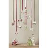 imageLenox 888922 Mini Snowflake 3Piece Ornament Set ChristmasJingle Bell