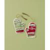 imageLenox 888922 Mini Snowflake 3Piece Ornament Set ChristmasMr  Mrs Set