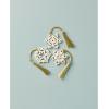 imageLenox 888922 Mini Snowflake 3Piece Ornament Set ChristmasPierced Set