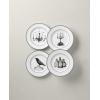 imageLenox 891431 Vintage Halloween 4Piece Dessert Plate Set Halloween