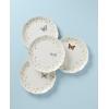 imageLenox 894543 Butterfly Meadow Vines 4Piece Rice Bowl SetDinner Plates  Set of 4