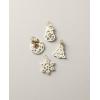 imageLenox 895679 Mini Pierced Charm Ornaments Set of 4 Christmas Ornament