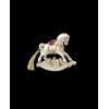 imageLenox 895772 2024 Snow Fantasies Snowflake Ornament ChristmasRocking Horse