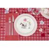 imageLenox 897166 Gingham Dinner Plates Set of 4 Pink Valentines DayPink