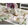 imageLenox 897166 Gingham Dinner Plates Set of 4 Pink Valentines DayPink