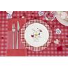 imageLenox 897166 Gingham Dinner Plates Set of 4 Pink Valentines DayRed