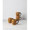 imageLenox 897476 Vintage Halloween Figural Pumpkin Mugs Set of 4 HalloweenMugs  Set of 4