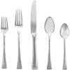 imageLenox Federal Platinum 5Piece Stainless Steel Flatware Place Setting Service for 1 Silver Platinum