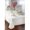 imageLenox Opal Innocence 90quot Round Tablecloth Ivory