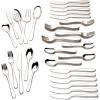 imageLenox Stratton Flatware Set Silver 65 Piece