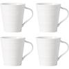 imageLenox Tin Can Alley 4 Degrees 12Piece Dinnerware Set White  L100 1475 LB Service for 412Piece Place Setting