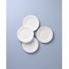imageLenox Tin Can Alley Large Serving Bowl WhiteAccent Plates  Set of 4  4 Degrees