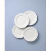 imageLenox Tin Can Alley Large Serving Bowl WhiteDinner Plates  Set of 4  4 Degrees