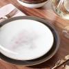 imageLenox Trianna Salaria Pasta Bowl 060 LB TaupeGreySalad Plates  Set of 4