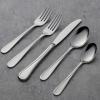 imageOneida Flight 65 Piece Everyday Flatware Service for 12 180 Stainless Steel Silverware Set Dishwasher Safe45Piece Flatware Set