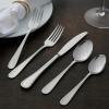 imageOneida Flight 65 Piece Everyday Flatware Service for 12 180 Stainless Steel Silverware Set Dishwasher Safe45Piece Flatware Set