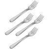 imageOneida Flight 65 Piece Everyday Flatware Service for 12 180 Stainless Steel Silverware Set Dishwasher SafeSalad Fork