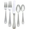 imageLenox 5Piece Vintage Jewel Gold Place Setting  Silver Frosted
