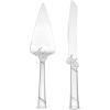 imageLenox 812615 True Love Cake Knife ampamp Server Metallic