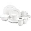 imageLenox 851746 Opal Innocence Carved 16Piece Dinnerware Set16Piece Place Setting