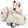 imageLenox 863640 Holiday Airplane Cookie JarCookie Jar