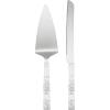 imageLenox 886923 Silver Peony 2Piece Dessert Set