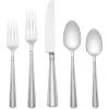 imageLenox Amber Hill 65Piece Flatware Set 965 LB Metallic