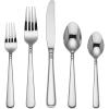 imageLenox Pearl Platinum StainlessSteel 5Piece Place Setting Service for 1 5Piece Set