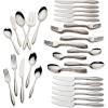 imageLenox Sculpt 65Piece Flatware Set Metallic