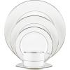 imageLenox Venetian Lace Saucer White5Piece Place Setting