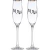 imagekate spade new york Bridal Party 2Piece Champagne Flute SetFlute Pair  Mr  Mrs