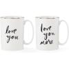 imagekate spade new york Bridal Party 2Piece Champagne Flute SetMug Set  Love U
