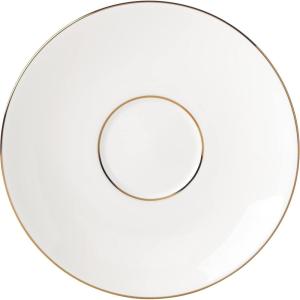 imageLenox 6145957 Continental Dining Gold SaucerSaucerWhite