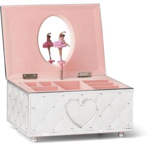 imageLenox 6205231 Childhood Memories Musical Ballerina Jewelry Box MetallicAfrican American Ballerina