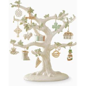 imageLenox 824957 Luck of The Irish 12Piece Ornament ampamp Tree Set St Patricks Day