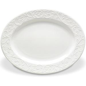 imageLenox 851746 Opal Innocence Carved 16Piece Dinnerware SetOval Platter