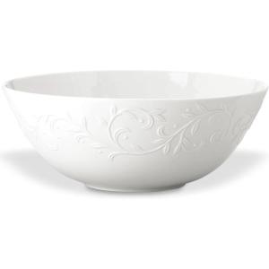 imageLenox 851746 Opal Innocence Carved 16Piece Dinnerware SetServing Bowl
