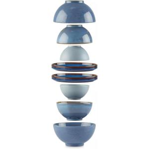 imageLenox 891108 Luna Nesting Dinnerware SetMini  Blue