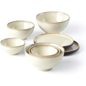 imageLenox 891108 Luna Nesting Dinnerware SetMini  White